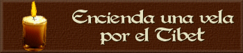 Encienda una vela por el Tibet